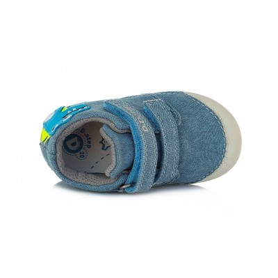 D.D. step chlapčenská detská plátená obuv blue 066-824